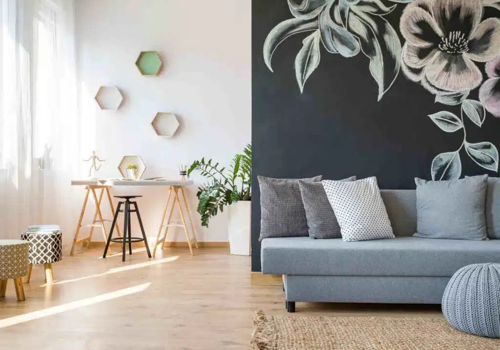 Séjour appartement 2 pièces à proximité d'Ajaccio