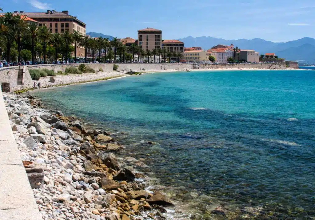 Vue mer Ajaccio