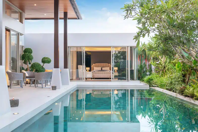 maison avec piscine hauteurs d'Ajaccio