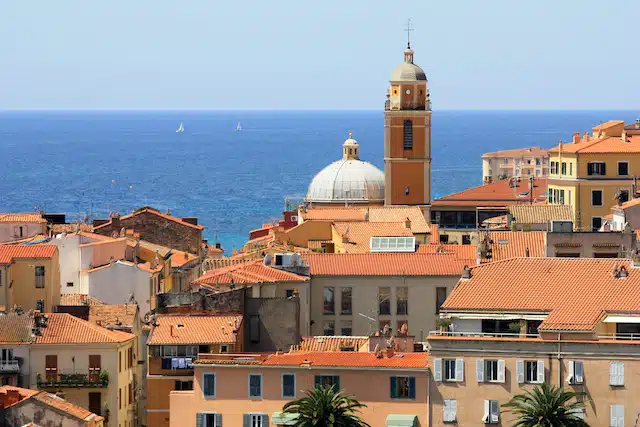 La vue d'un appartement à Ajaccio