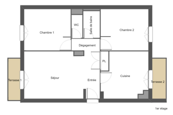 Appartement T3 à louer à Ajaccio – Secteur du Brasilia diapo 8