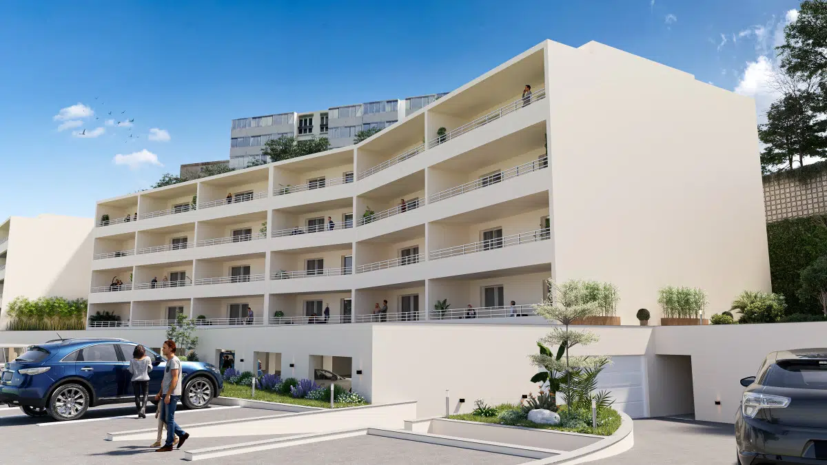 Visuel large de la Résidence BIANCARELLO qui propose des appartements à la vente à Ajaccio