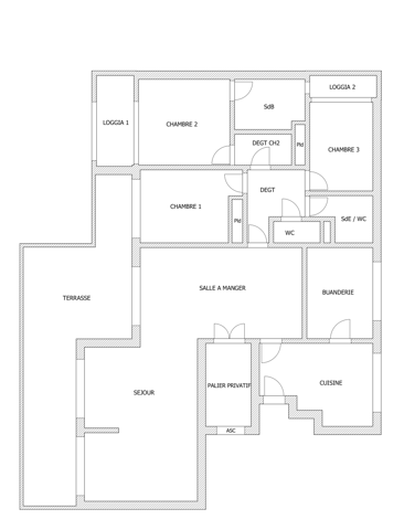 Appartement T5 d’exception dans la résidence « Les Jardins de Carmino » – Ajaccio diapo 9