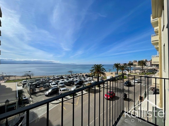 Appartement T4 de standing avec vue mer à Ajaccio Albert 1er