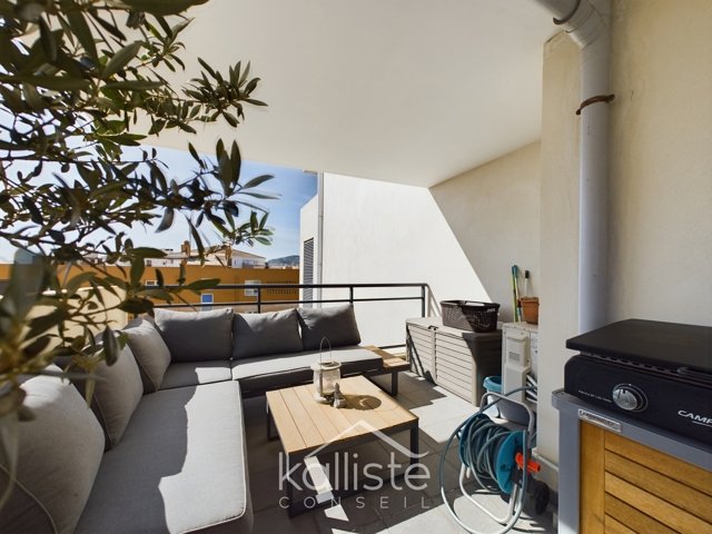 Ajaccio – Bodiccione : Superbe F3 avec Terrasse | Immeuble Récent, Parfait État