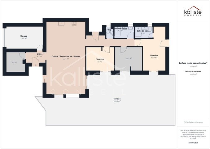 Villa 2024 de plain-pied – Tavaco (proche Ajaccio) diapo 23