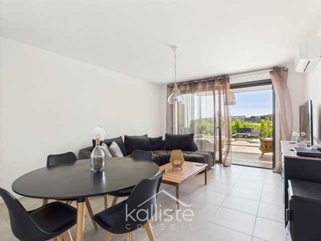 À vendre – T3 avec terrasse de 57 m² – Vue dégagée – Résidence Les Vallons du Fort – Grosseto-Prugna / Porticcio photo 3
