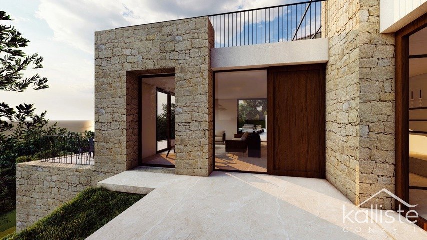 VILLANOVA – Terrain avec permis surplombant le Golfe de Lava diapo 11
