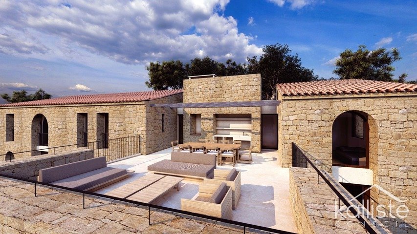 VILLANOVA – Terrain avec permis surplombant le Golfe de Lava diapo 8