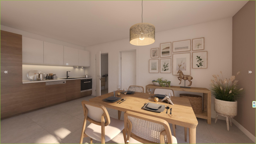 Penthouse T4 de 96 m² avec terrasses et garage à Ajaccio – Résidence Alba photo 2