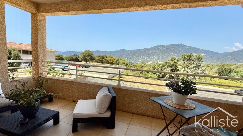 T3 excellent état avec terrasse et double parking à Propriano