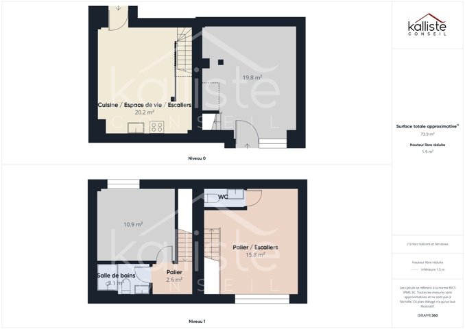Local commercial à fort potentiel et son appartement F2 attenant – secteur dynamique. diapo 13