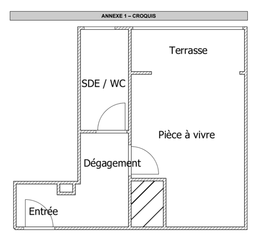 Appartement – 1 pièce Ajaccio – Parc Berthault – 28m² diapo 4