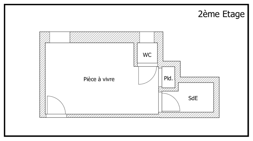 Ajaccio – Studio climatisé en centre-ville, prêt à louer diapo 6