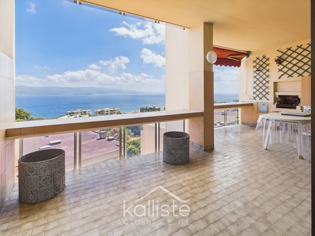 Vue mer exceptionnelle – Appartement familial avec terrasse, garage et cave – Quartier Salario, Ajaccio photo 3
