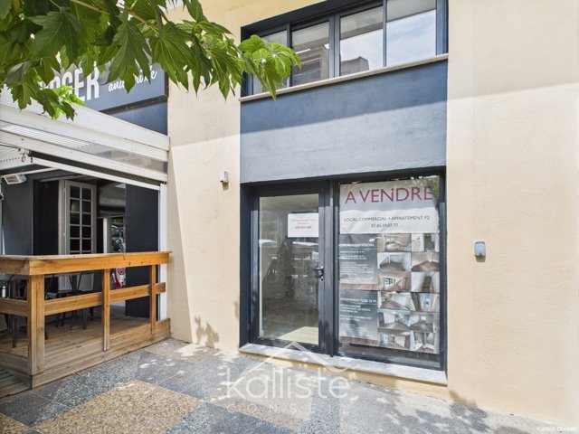 Local commercial à fort potentiel et son appartement F2 attenant – secteur dynamique.