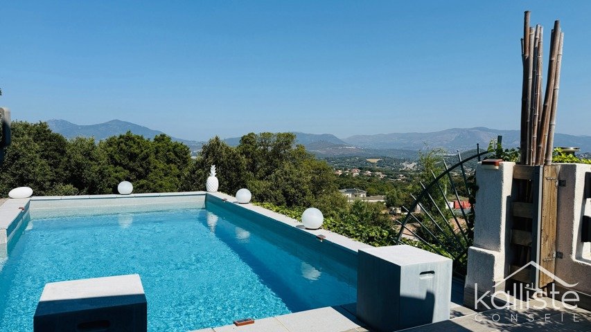 Porticcio – Villa récente avec piscine, deux logements et jardin paysager photo 2