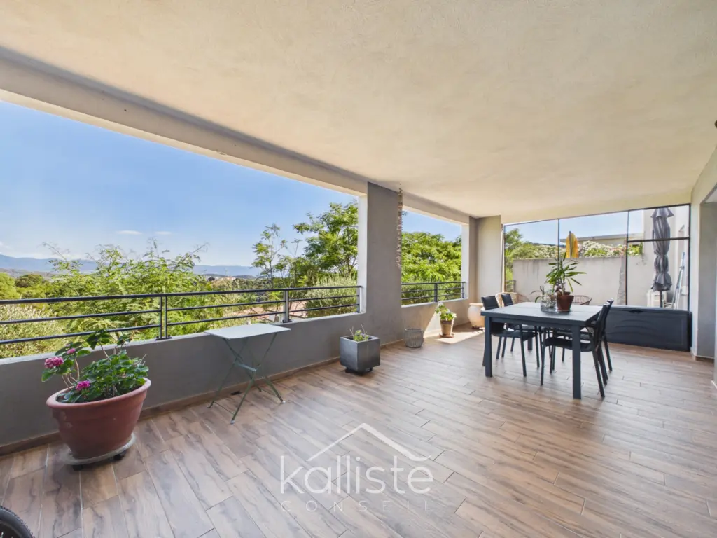 Superbe T3 avec terrasses à Alata,  aux abords d’Ajaccio